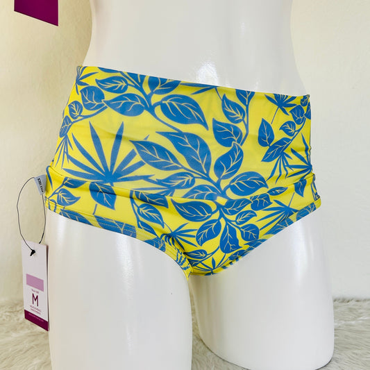Cachetero Pretina Alta Lilo - Amarillo y Azul