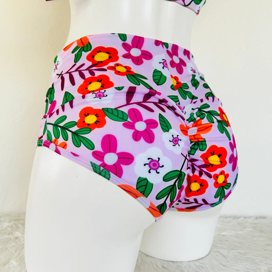 Cachetero Pretina Alta Spring Floral